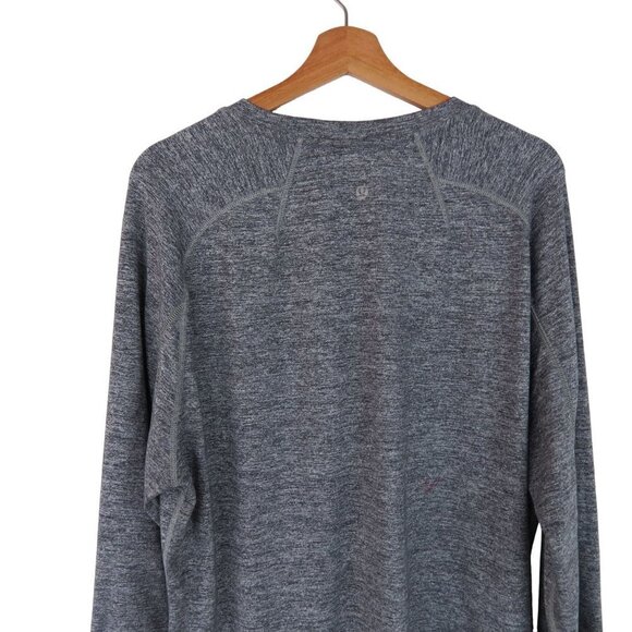 LULULEMON Men's Surge Long Sleeve Henley Shirt Reflective - Picture 6 of 8